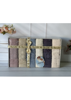 Mame krugi 6в1 Махрові рушники 30х50см. Бавовна. Туреччина.