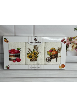 Merzuka aycicegi Махрові рушники 30х50см., 3шт.