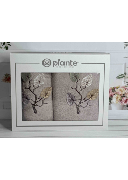 Piante Listik gul 3D 2в1 бавовняні рушники.Туреччина.