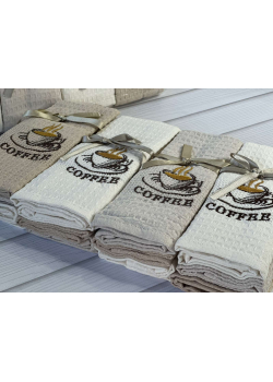 Suvari kofe вафельні рушники 40х60см., 12 шт/уп