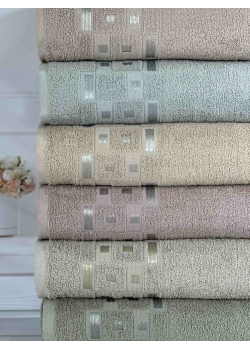 Adal Durul махрові рушники 70х140см., 6 шт/уп. Туреччина