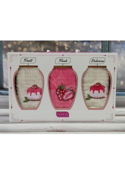 Fushia Cilek 3в1 40х60см., набір рушників (махра).