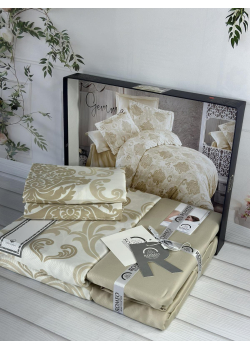 Gemme сатинова постільна білизна. Євро розмір. Romeo home Туреччина.