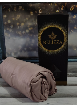 Gul 100х200см., сатинове простирадло на резинці. Belizza Туреччина.