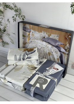 Klein сатинова постільна білизна. Євро розмір. Romeo home Туреччина.