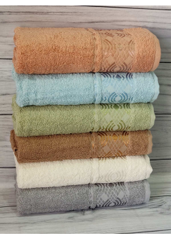 Mame 510 50х90см., 6 шт/уп. махрові рушники. Бавовна. Туреччина