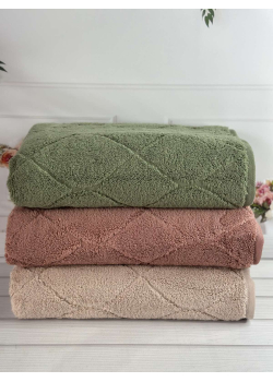 Micro Premium Romb-Voli рушники 50х90см., 3 шт/уп. Мікрокоттон. CestepeТуреччина.