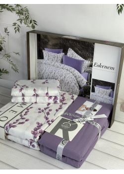 Poplin Eskenem постіль з поплин. Євро розмір. Romeo home Туреччина.