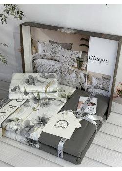 Poplin Ginepro постіль з поплин. Євро розмір. Romeo home Туреччина.