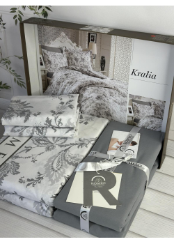 Poplin Kralia постіль з поплин. Євро розмір. Romeo home Туреччина.