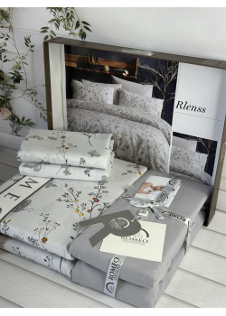 Poplin Rlenss постіль з поплин. Євро розмір. Romeo home Туреччина.