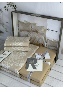 Poplin Romane постіль з поплин. Євро розмір. Romeo home Туреччина.