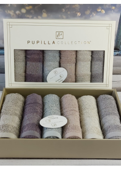 Pupilla Kristal 30х50см., 6в1. Бамбукові рушники.