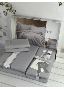 Qxw Однотонное сатинова постільна білизна. Євро розмір. Romeo home Туреччина.