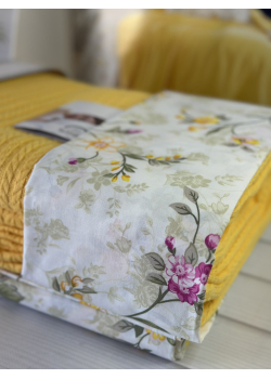 Sari Літній набір з Плед машинна в'язка. Romeo home Туреччина