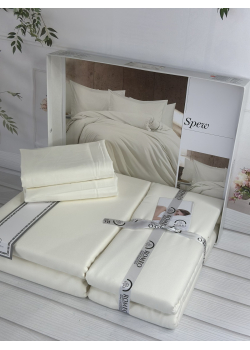 Spew Однотонное сатинова постільна білизна. Євро розмір. Romeo home Туреччина.