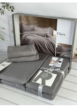 Tensel Viars Fume сатинова постільна білизна. Євро розмір. Romeo home Туреччина.