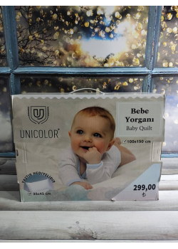 Unicolor bebe детское одеяло с подушкой. 100х150см.